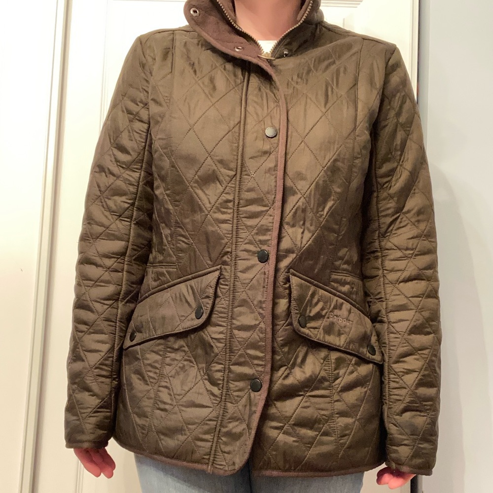 Barbour Quilted Olive Jacket